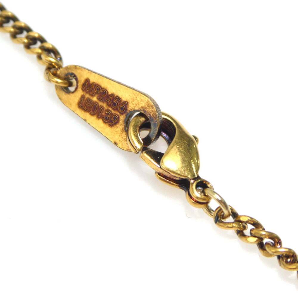 LOUIS VUITTON Gold Necklace - Picture 5 of 10